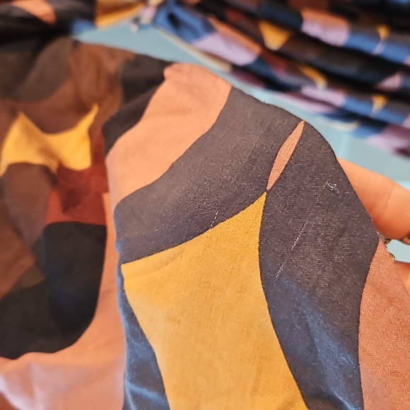 VICI Collection Retro Mod Geometric Mini Dress, L | MCM, Flowy, Festival, Boho - Picture 6 of 11